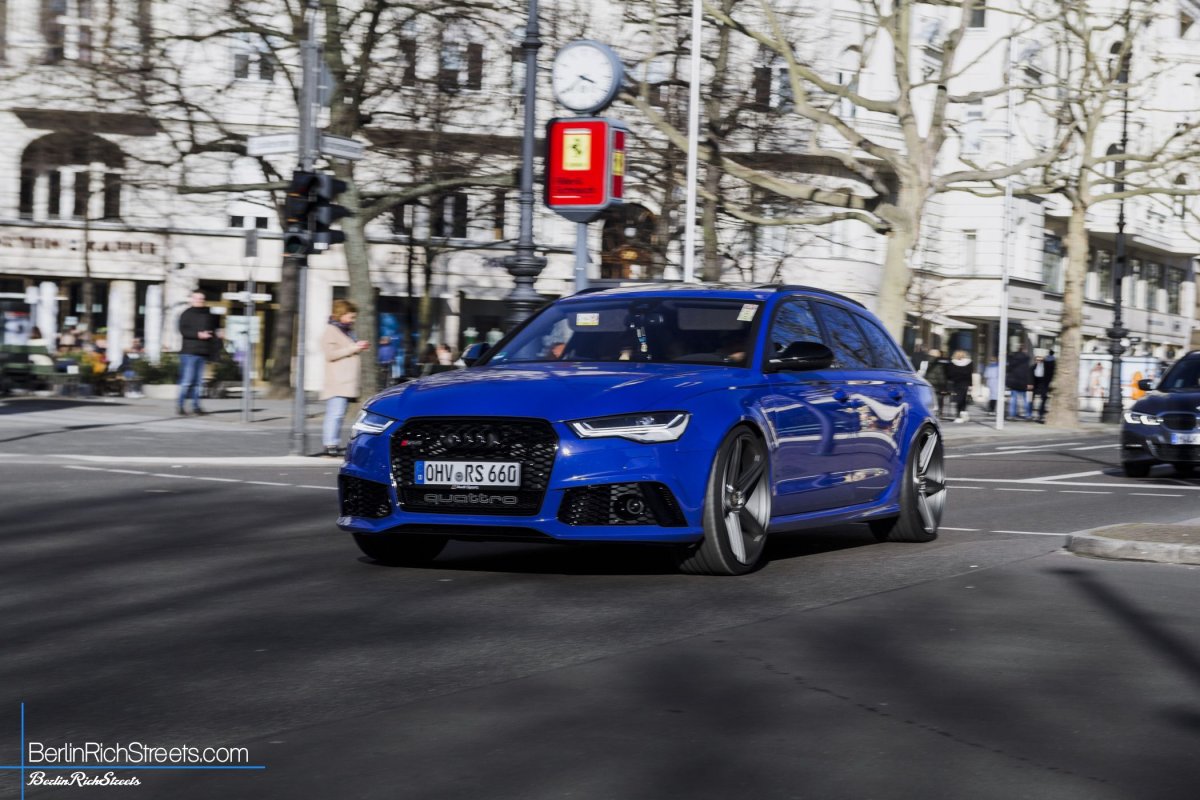 Audi RS6 C7 Avant (2015) Nogaro Selection spotted in Berlin — BerlinRichStreets